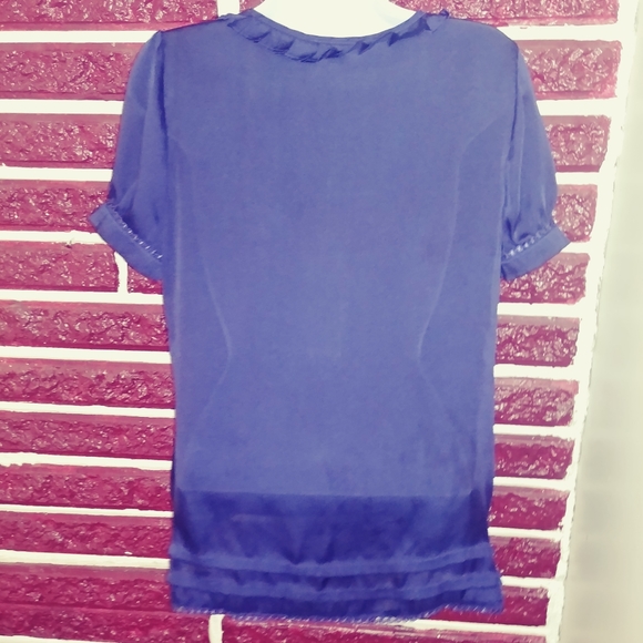 Apt 9 Ruffle Front Blouse - Picture 3 of 4